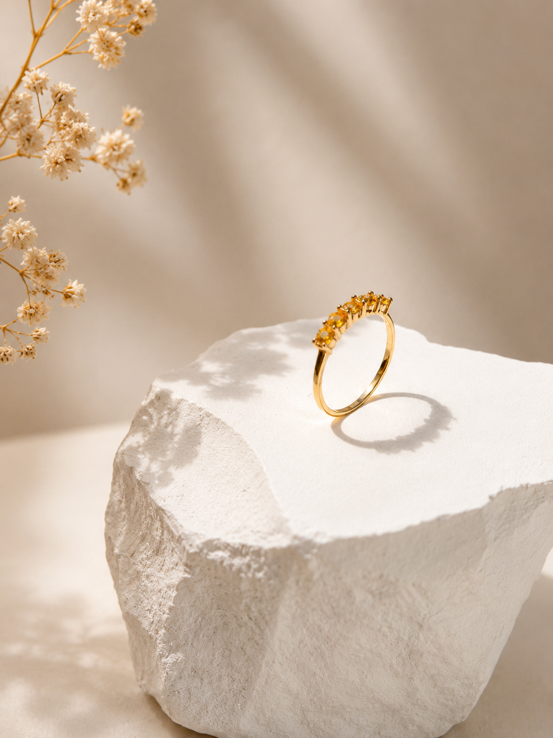 Solara Ring - Citrin